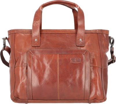 Pride & Soul weekendtas - Royal T - leer Cognac - 35 x 46 x 24 cm - JU-47600