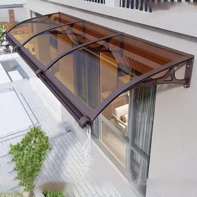 Waterdichte Deurluifel - Buitenluifel Terras - Entree Beschermen - UV Beschermend - 80 x 120 cm - Transparant