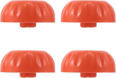Draaischakelaarknoppen - Thermostaatknoppen - Verwarming Regelen - Hittebestendig - 4 Stuks - Zwart