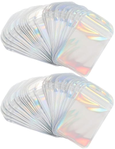 Dailygoods- Sieradenverpakkingen 50 stuks - Transparante zakjes - Verzegeld - Zelfdichtend - Bescherming tegen krassen - Kunststof materiaal - Sieradenzakjes
