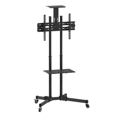 VALUE LCD/TV rolstandaard, zwart, tot 50 kg (37 tot 70)
