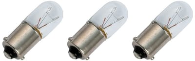 Signaallamp Ba9s 55V 2W - 33 mAh - 3 stuks - T10 Gloeilamp Ø10mm - 28mm - 2500K - Dimbaar