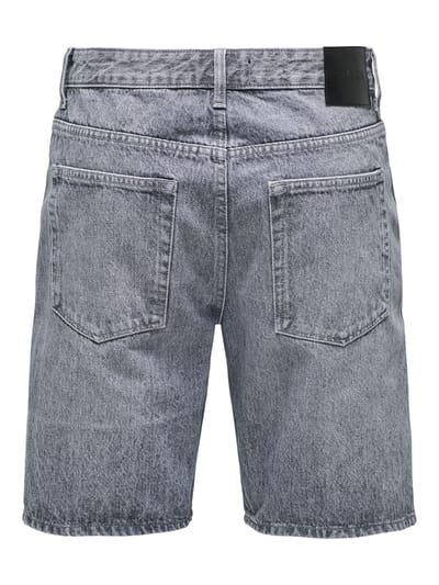 ONLY and SONS Shorts - ONSEDGE MG 2042 TAI DNM SHORTS NOOS - S tot M - voor Mannen - grijs