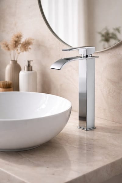 KAYvit Cube Fonteinkraan XL | chroom