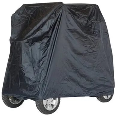 Zorgmiddelenaanhuis - Scootmobiel Hoes - Zwart - Afdekhoes - Regenhoes - Maat M - 0 x 0 x 0 (LxBxH) - 0