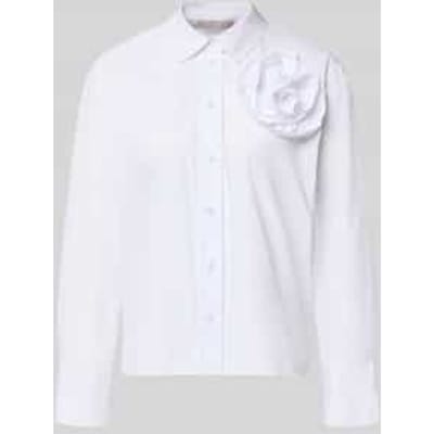 overhemdblouse met knoopsluiting
