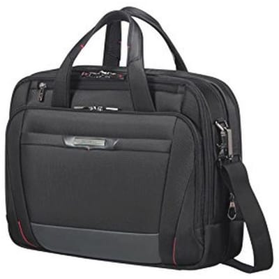 Uitbreidbare laptoptas voor 15,6 inch laptops met meerdere vakken