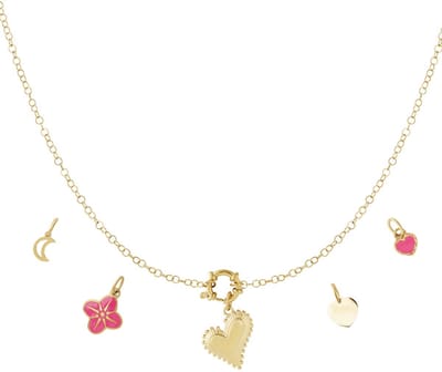 Chunky hart DIY ketting