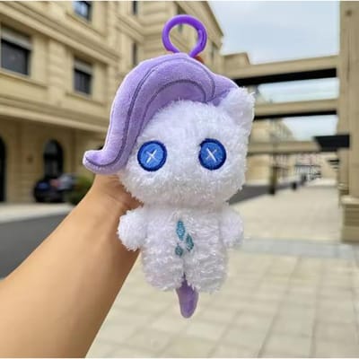 Kawaii My Little Pony Pluche Rugzak Hanger Sleutelhanger Twilight Sparkle Fluttershy Pinkie Pie Leuke Tas Decoratie Speelgoed Cadeau gray