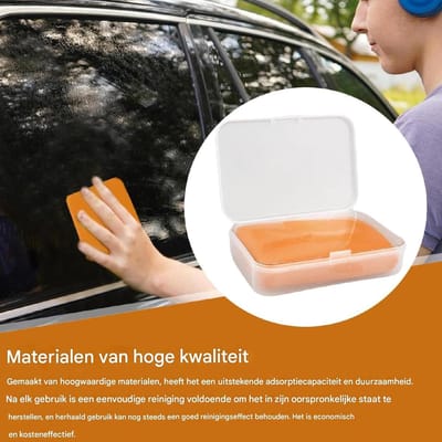 Autodetailing Klei - Reinigingsmodelleerklei - Auto Onderhoud - Krasvrije Reiniging - 100g - Oranje Violet