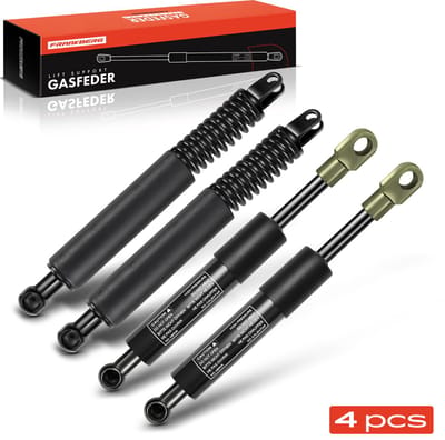 Frankberg 4x Gasveer Achterruit Achterklep voor BMW 5er Touring E39