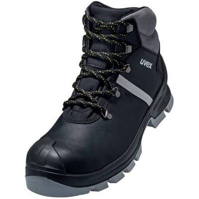 uvex 2 construction 6510145 Hoge veiligheidsschoenen S3 Schoenmaat (EU): 45 Zwart, Grijs 1 paar