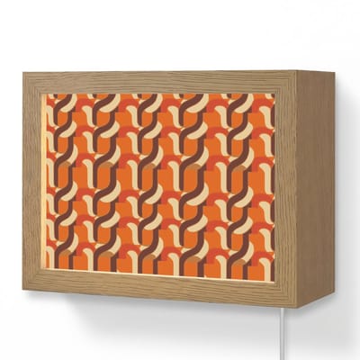 Wandlamp 20x15 cm - Oplaadbaar - Retro - Modern - Kleurrijk - Wandlampen binnen woonkamer - Slaapkamer lamp met kabel - Decoratieve nachtlamp - Vloerlamp snoer