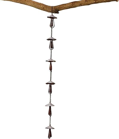 Regenketting Metaal - Decoratieve Ketting - Tuin Drainage - Draaibaar Ontwerp - 130 cm - Metaal