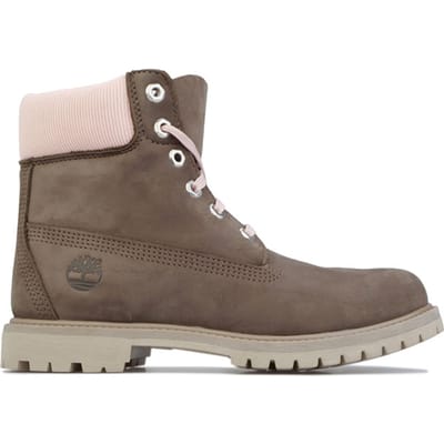 Women's Timberland 6 Inch Premium Waterproof Boots Brown UK 7.5in Brown
