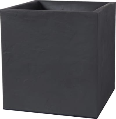 Pot vierkant kunststof 40 x 40 x 40 cm - BR. T SX1 - Plastiques Volcania 13730