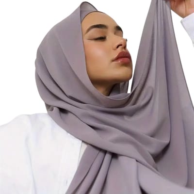 Bovista Hoofddoek - Hijab - Dames - Abaya - Sjaal - Islamitische Kleding - Moslim Kleding - Alhamdulillah - Licht Paars