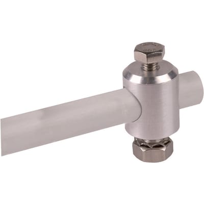 Dehn Klembout D 16mm Al Met Moer en Borgring - 106301