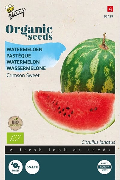 Buzzy® Organic Watermeloenen Crimson Sweet (BIO)