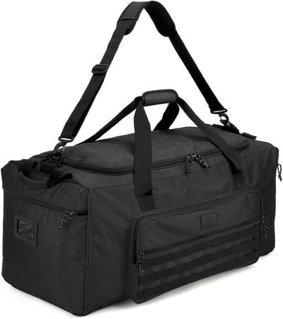 plunjezak voor reizen gym & sport plunjezak, Zwart, 32 Inches, Extra grote sporttas