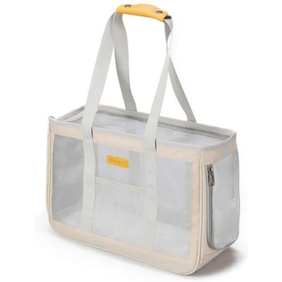 Sac à bandoulière pour animaux de compagnie, sac de transport en toile pour chats, sac à dos d'extérieur pour chien, sac pour chien, sac à main en tissu maille respirant et créatif