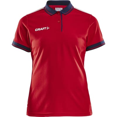 Craft - Pro Control Poloshirt Dames Felrood Marineblauw S