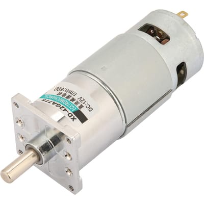 XD‑42GA775 Micro DC Tandwielmotor Grote Koppel Verstelbare Snelheid Motor met Beugel(600RPM12V)