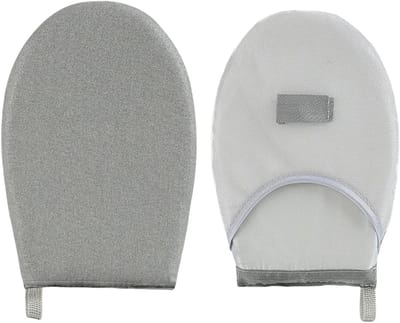 Stoomhandschoen - Strijkpad - Veilig Stomen - Waterdicht Hittebestendig - 23 x 15 cm - Grijs