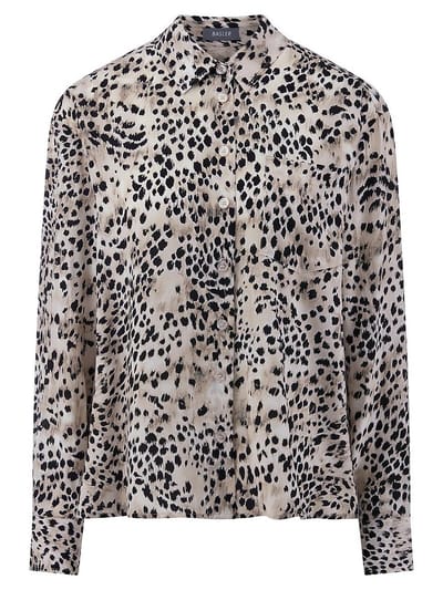 Overhemdblouse Van BASLER beige
