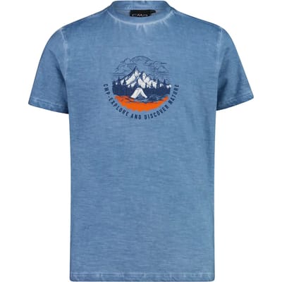 T-shirt van gemêlede jersey kind CMP