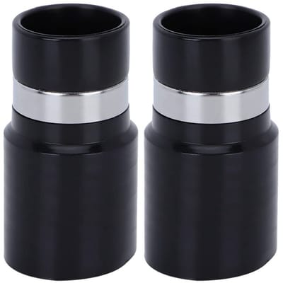 Dailygoods - Stofzuigerslangadapter - Aansluiting voor stofzuiger - Duurzaam kunststof - Zwart - Slangaansluiting - Wandafdichting - Geschikt voor 32...