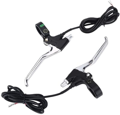 Dailygoods - Fietsremhendels - Set van 2 - Aluminium en Plastic - Geschikt voor 22.5mm Handvatten - Duurzaam en Betrouwbaar - Eenvoudige Installatie -...