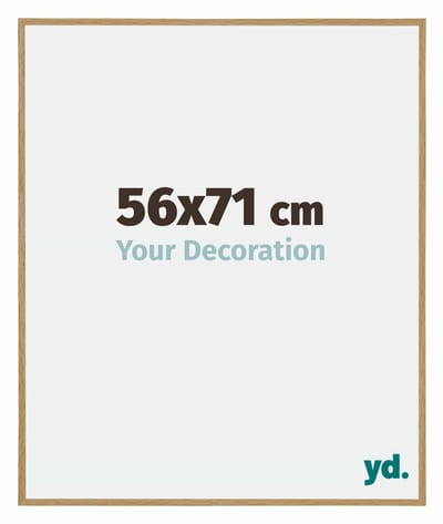 Your Decoration - Fotolijst 56x71 cm - Kunststof - Beuken Licht - Evry