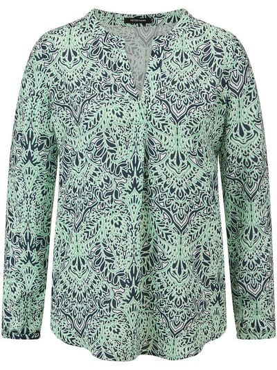 Lange blouse Van Peter Hahn wit