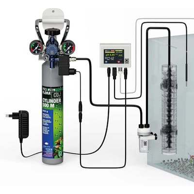 JBL ProFlora CO2 Professional Set M+ CO2 bemestingsinstallatie met automatische CO2 - pH aansturing