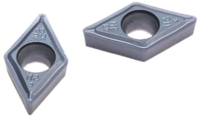 Draaibiten Set - Wisselplaten - Metaal Bewerken - Hardmetalen Kwaliteit - 10 Stuks - Zilverkleurig