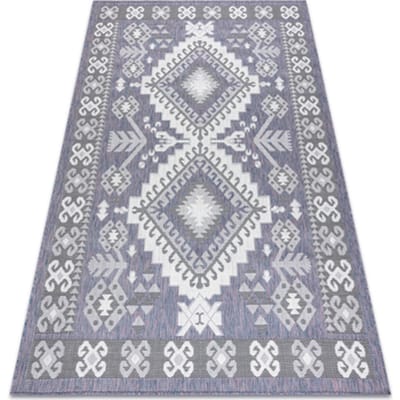 Kleden Rugsx Sisal tapijt SION azteeks 3007 plat te 80x150 cm