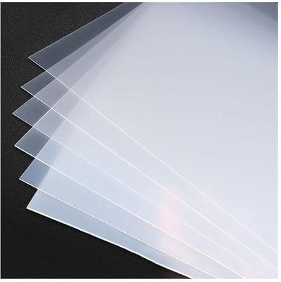 PP Platen - Kunststof Folie - Doe-het-zelf projecten - Mat oppervlak - 100 x 150 mm - Wit