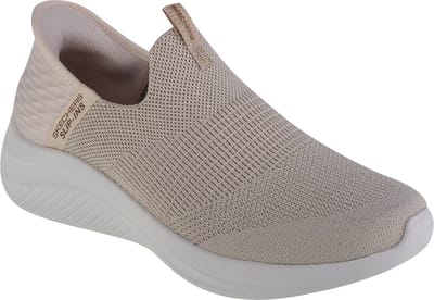 Skechers Ultra Flex 3.0-Glitter Me Slip-ins 149591-NTGD, Vrouwen, Beige, Sneakers, maat: 37