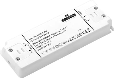 Dehner Elektronik LED-transformator, LED-driver Constante spanning 50 W 2.08 A 24 V/DC Overbelastingsbescherming, Overspanning, Niet dimbaar 1 stuk(s)