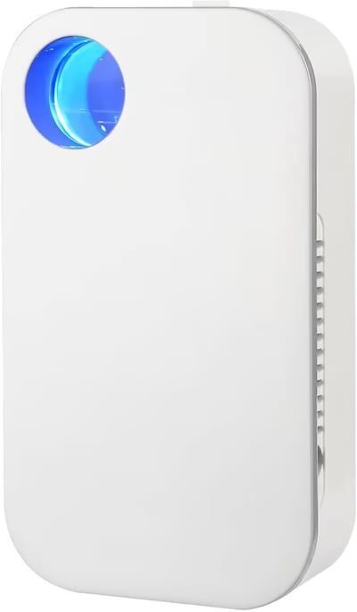 Luchtreiniger - Negatieve ionen luchtreiniger - Plug-in luchtreiniger - Luchtreiniger voor thuis - Luchtverfrisser - Ionisator - Helpt tegen stof, hooikoorts, huisstofmijt en allergie - Filter - Wit