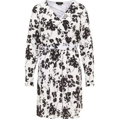 midi-jurk met bloemenprint faina mioki