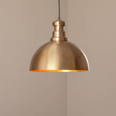 Opviq Hanglamp Berceste, goudkleurig, metaal, Ø 40 cm, E27