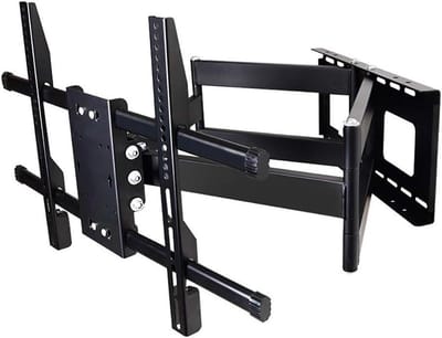 TV Muurbeugel - TV Ophanging - Ruimte Besparen - Kantelbaar en Draaibaar - 43-85 Inch - Zwart