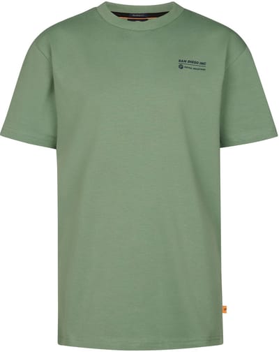 Petrol Industries - Jongens T-shirt met rugprint Charro - Groen - Maat 104