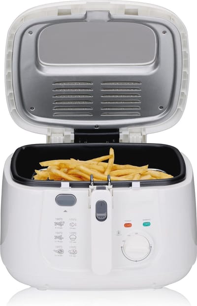 Friteuse 1800 watt - 2,5 liter, ideaal voor perfecte snacks en gezonde frituurervaring