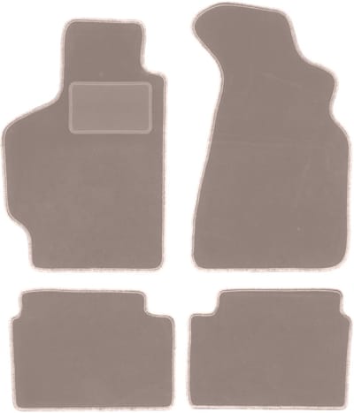 Beige veloursmatten voor: Toyota Celica V cabrio, coupé, liftback (1989-1993)