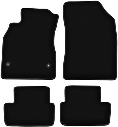 BASIC zwarte veloursmatten voor: Renault Fluence sedan (2009-2016)