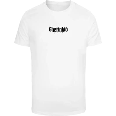 Mister Tee - Ghettokid Heren Tshirt - S - Wit