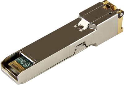 StarTech.com Cisco GLC-T Compatible SFP Module - 1000BASE-T - SFP Aan RJ45 Cat6/Cat5e - 1GE Gigabit Ethernet SFP - RJ-45 100m - Cisco Firepower ASR920 IE2000